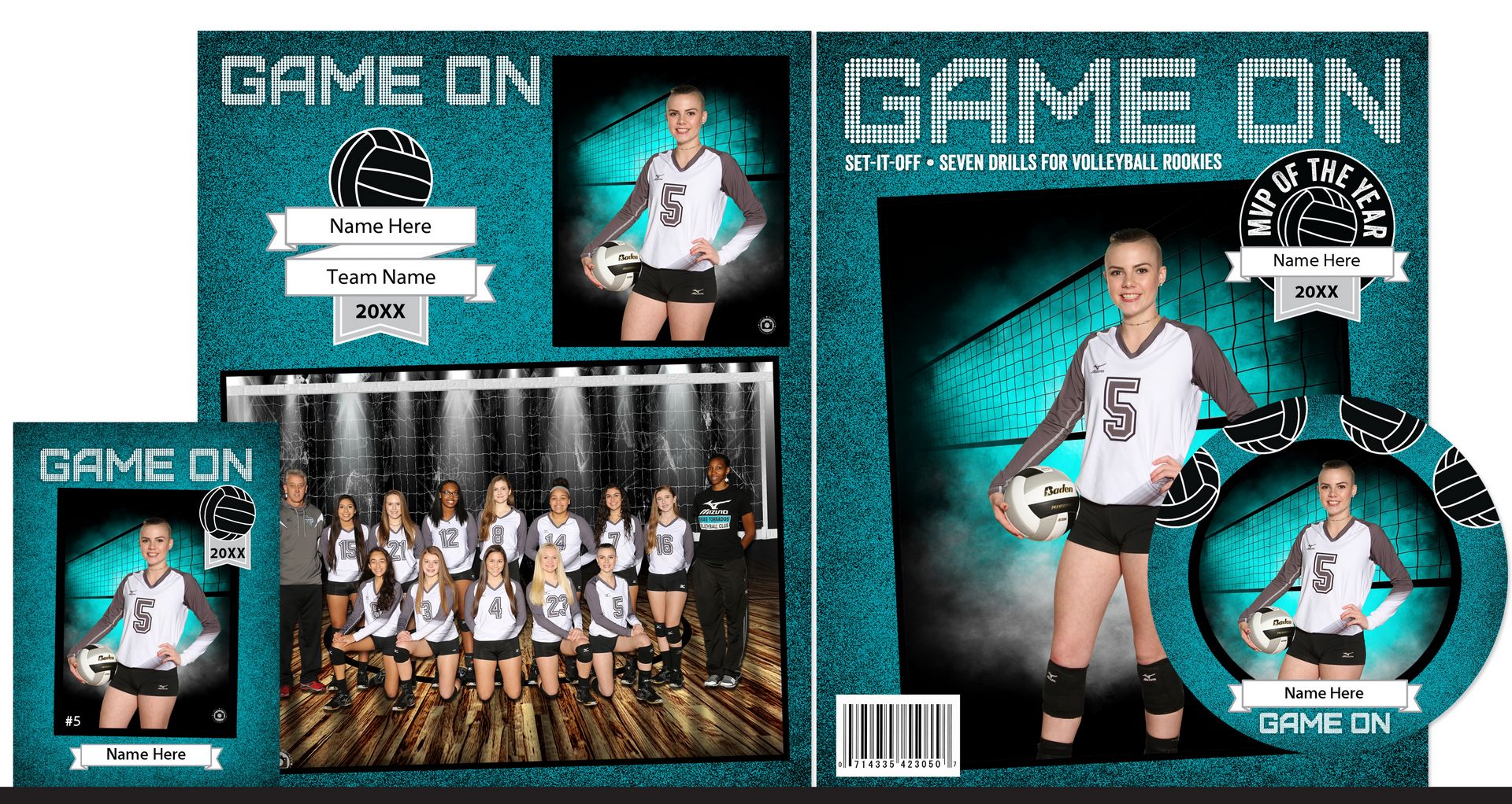 Game On Template Collection