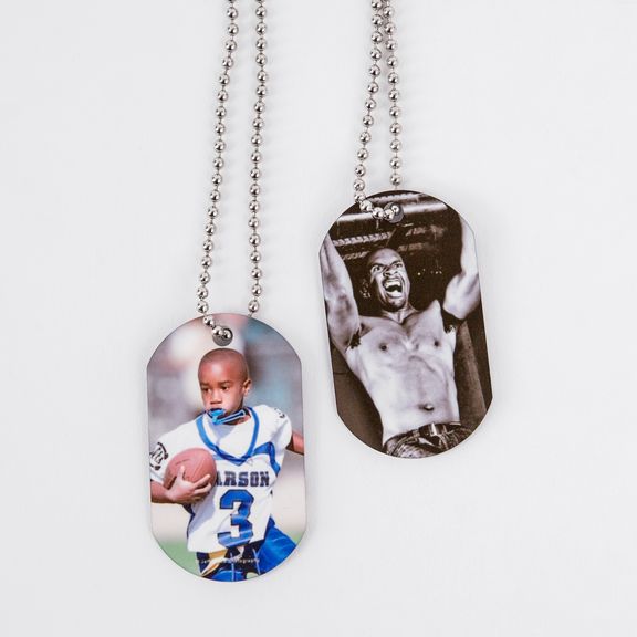 Vivid Dog Tags