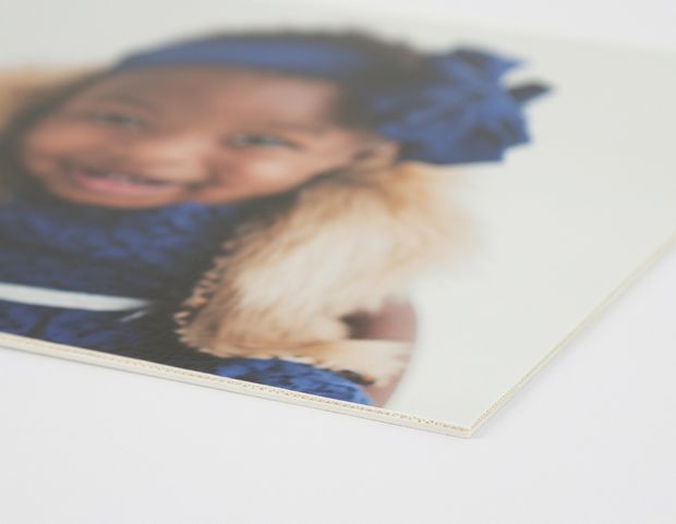 Canvas on Matboard